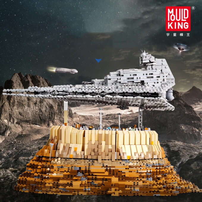 Mould King 21007 - Das Imperium über Jedha City - 5162 Klemmbausteine – Bild 3