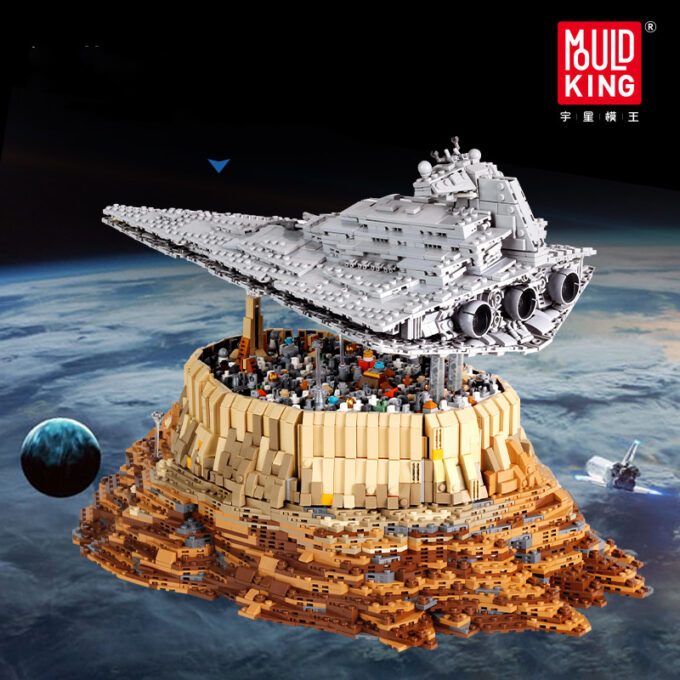 Mould King 21007 - Das Imperium über Jedha City - 5162 Klemmbausteine – Bild 4