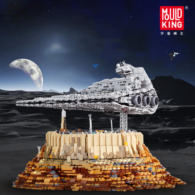 Mould King 21007 - Das Imperium über Jedha City - 5162 Klemmbausteine – Bild 5
