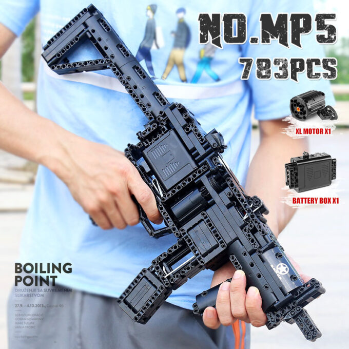 Mould King 14001 - MP5 - 783 Klemmbausteine – Bild 2