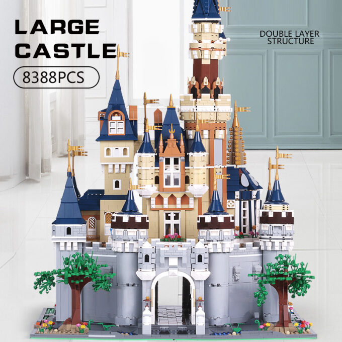 Mould King 13132 - Disney-Schloss - 8388 Klemmbausteine – Bild 2