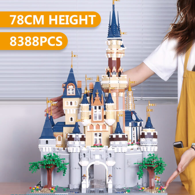 Mould King 13132 - Disney-Schloss - 8388 Klemmbausteine – Bild 4
