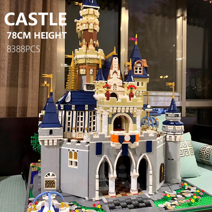 Mould King 13132 - Disney-Schloss - 8388 Klemmbausteine – Bild 6