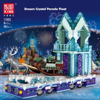 Mould King 11002 - Traumkristall-Parade-Schwimmer - 901 Klemmbausteine