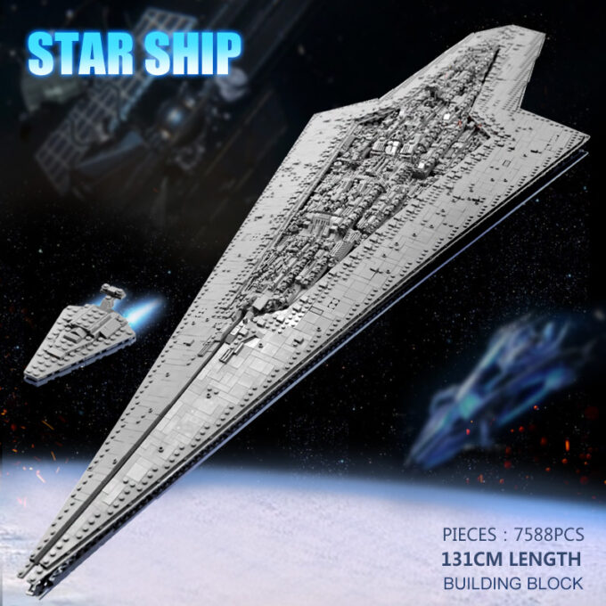 Mould King 13134 - Executor class Star Dreadnought - 7788 Klemmbausteine – Bild 2
