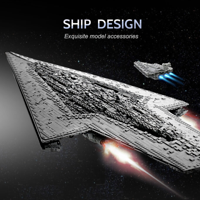 Mould King 13134 - Executor class Star Dreadnought - 7788 Klemmbausteine – Bild 3