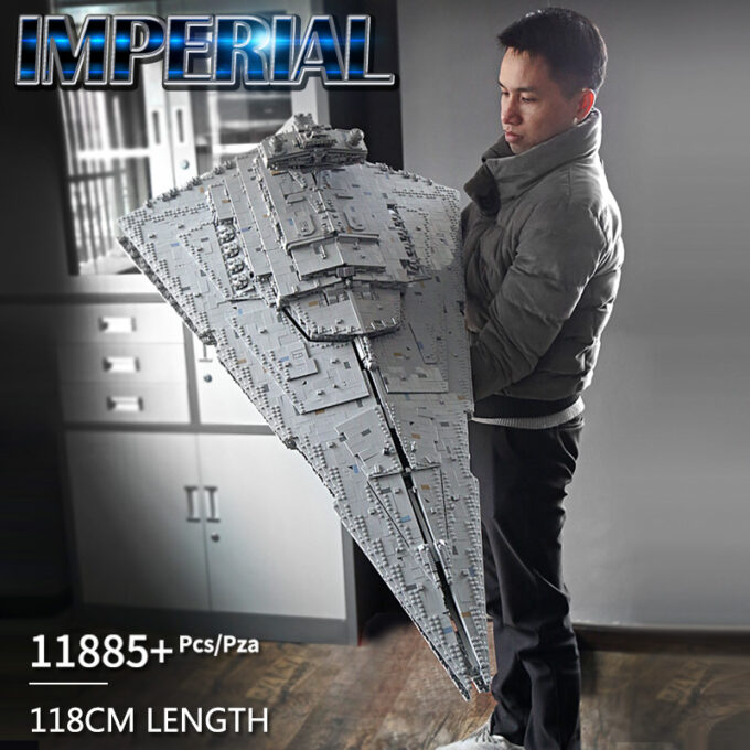 Mould King 13135 - MONARCH Imperial Star Destroyer - 11885 Klemmbausteine – Bild 2