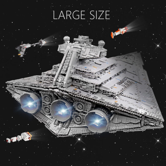 Mould King 13135 - MONARCH Imperial Star Destroyer - 11885 Klemmbausteine – Bild 4