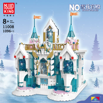 Mould King 11008 - Schneepalast - 1096 Klemmbausteine