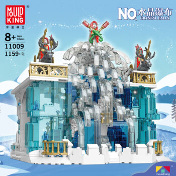 Mould King 11009 - Kristallfälle - 1159 Klemmbausteine