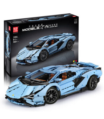 Mould King 13108 - 1:8 Mustang Hoonicorn - 2943 Klemmbausteine