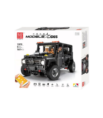 Mould King 13070 - RC 1:10 Benz G65 mit LED-Licht-Kits - 1641 Klemmbausteine