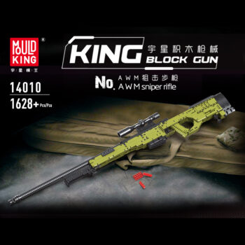 Mould King 14010 - AWM Sniper Rifle - 1628 Klemmbausteine