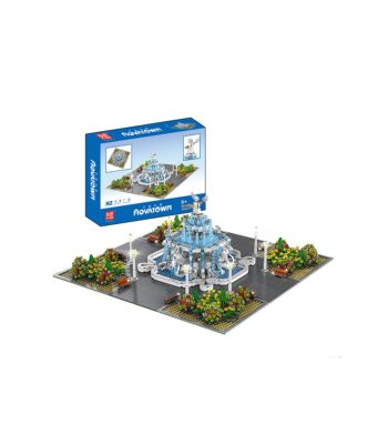 Mould King 16003 - Engelsquadrat mit Lichtziegeln - 2960 Klemmbausteine