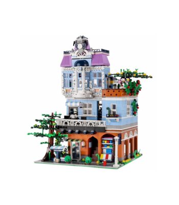 Mould King 16004 - Das Café mit Licht - 3430 Klemmbausteine