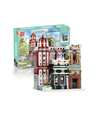 Mould King 16005 - Antiquitätengeschäft mit LED-Leuchten - 3050 Klemmbausteine