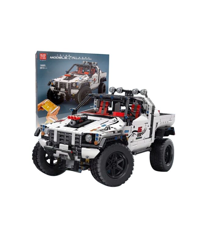 Mould King 18005 - RC Silver Flaggschiff im Gelände - 2013 Klemmbausteine