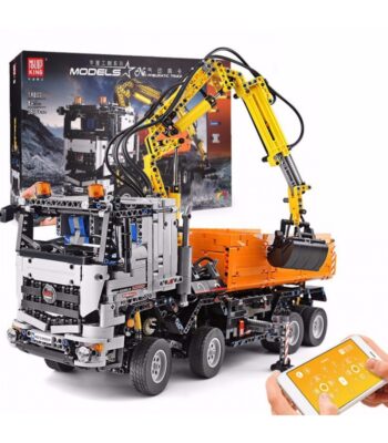 Mould King 19007 - RC Pneumatischer LKW - 2819 Klemmbausteine