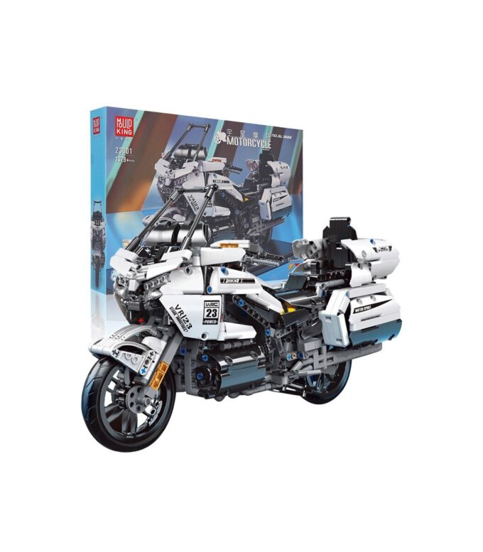 Mould King 23001 - 2018 Honda Goldwing GL1800 - 1328 Klemmbausteine