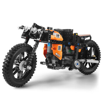 Mould King 23005 - Schnelles RC-Motorrad - 383 Klemmbausteine